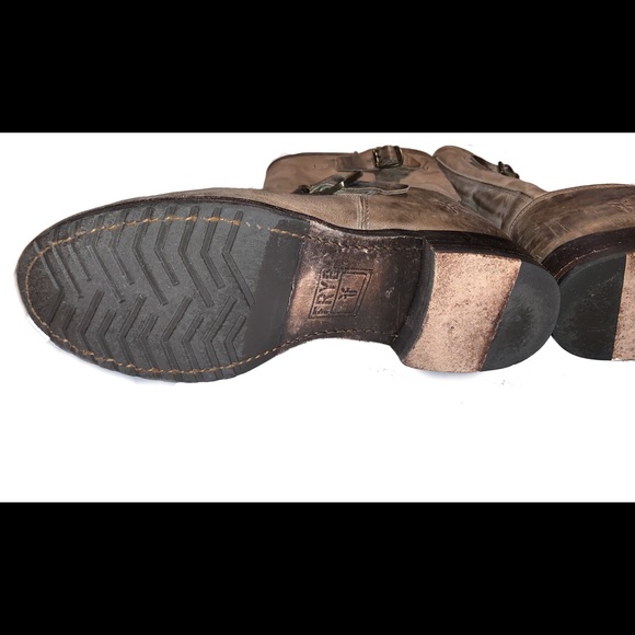 Frye Veronica Short Leather Boot Size 8.5 - Picture 6 of 6